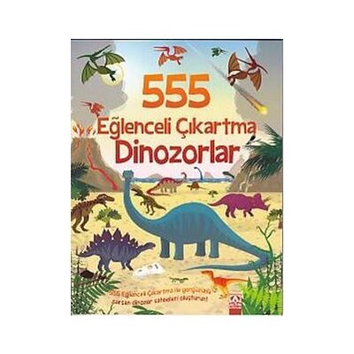 555 Eğlenceli Çıkartma Dinozor - 1