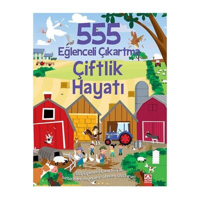 555 Eğlenceli Çıkartma Kitabı Çiftlik Hayatı - 1