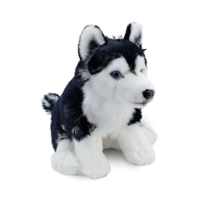 Animals Of The World Peluş Husky Siyah 27 Cm - 1