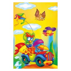 Art Kids Çılgın Uçurtmacılar 16 Parça Ahşap Puzzle - 4