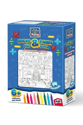 Art Kids Çöz Boya Puzzle Çarpma - 1