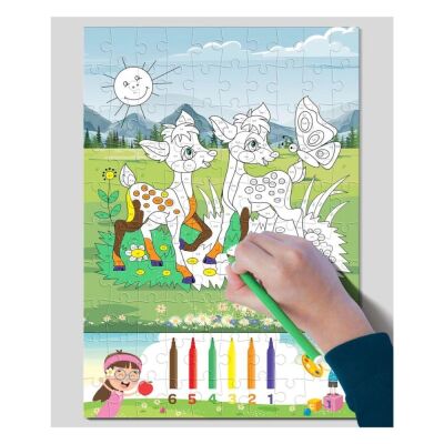 Art Kids Çöz Boya Puzzle Toplama - 2