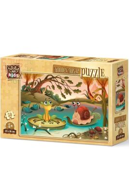 Art Kids Göl Arkadaşları 50 Parça Ahşap Puzzle - 1