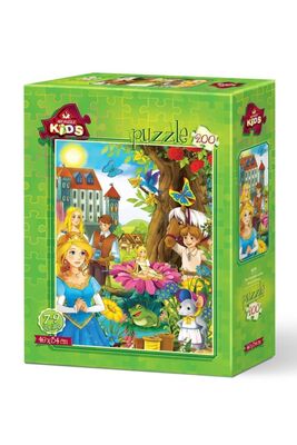 Art Kids Masal Şatosu 200 Parça Puzzle - 1