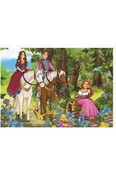 Art Kids Prensesin Hayali 2X100 Parça Puzzle - 3