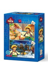 Art Kids Sihirli Lamba 2X100 Parça Puzzle - 1