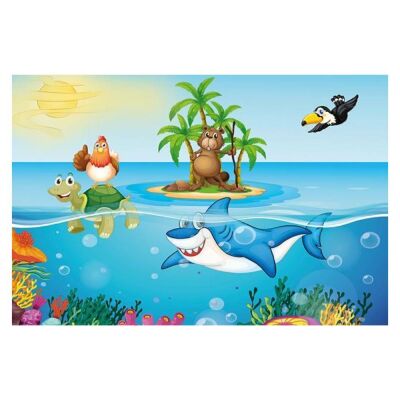 Art Kids Tatilci Tavuk 50 Parça Ahşap Puzzle - 4