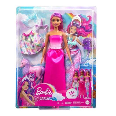 Barbie Dreamtopia Bebek ve Aksesuarı - 1