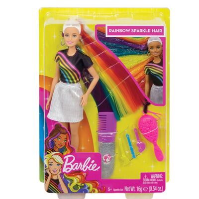 Barbie Gökkuşağı Renkli Saçlar - 1