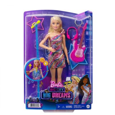 Barbie Malibu Şarkici Bebek Büyük Şehir, Büyük Hayaller Serisi - 1