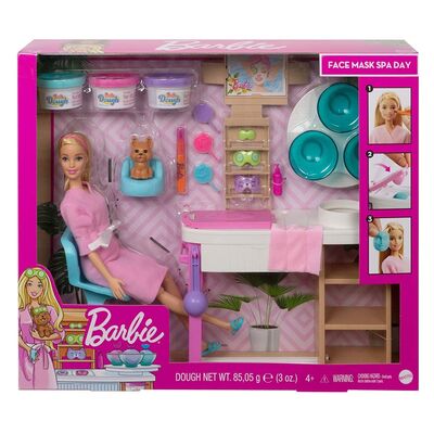 Barbie Yüz Bakımı Yapıyor Oyun Seti