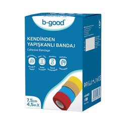 Bgood Coban Bandaj 7.5 cm x 4.5 M - Thumbnail