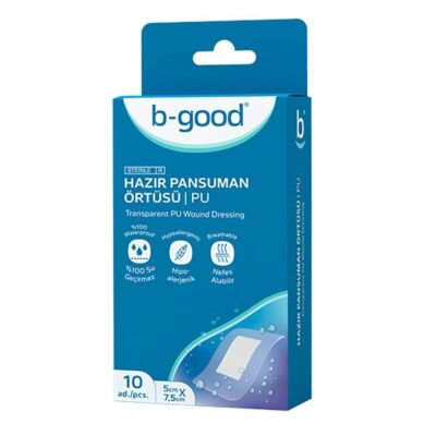 Bgood Transparan Hazır Pansuman Örtü - 1