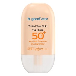 Bgood Yetişkin Renkli Güneş Yüz Kremi 50 ML SPF 50 - 1