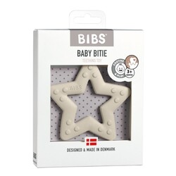 Bibs Baby Bitie Yıldız Diş Kaşıyıcı Ivory - 1