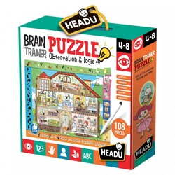 Brain Trainer Puzzle (4-8 Yaş) - Thumbnail