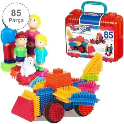 Bristle Blocks Yapı Oyuncakları Aile 85 Parça - 4