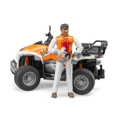 Bruder ATV Aracı ve Sürücü Oyuncak - 2