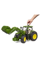 Bruder John Deere 7R 350 Kepçeli Traktör - 6