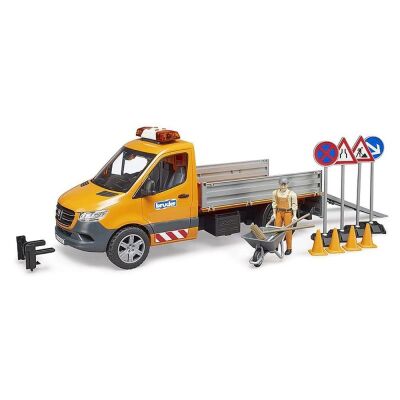 Bruder Mercedes Benz Sprinter Yol Bakım Aracı ve Elemanı - 1