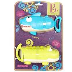 B.Toys Eğlenceli Su Tabancası Timsah ve Köpek Balığı - Thumbnail