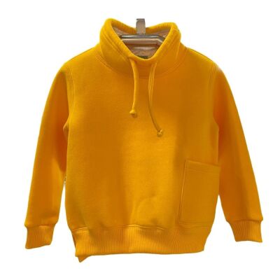 Çocuk Dik Yaka Cepli Sweatshirt - 3