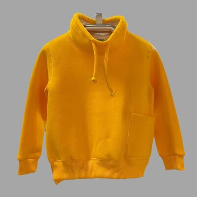 Çocuk Dik Yaka Cepli Sweatshirt - 4