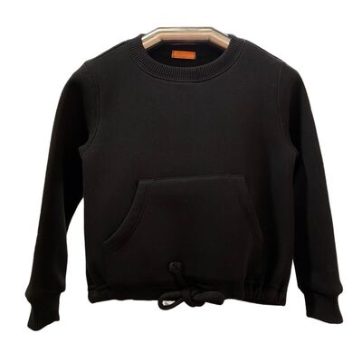 Çocuk O Yaka Kanguru Cepli Sweatshirt 3328 - 1