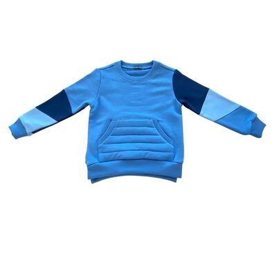 Çocuk Sweatshirt Kapitone Cepli