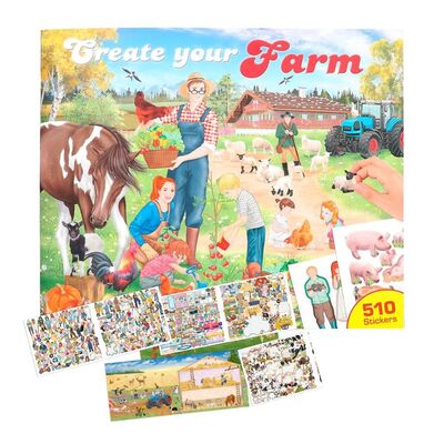 Create Your Farm Sticker Book - 1