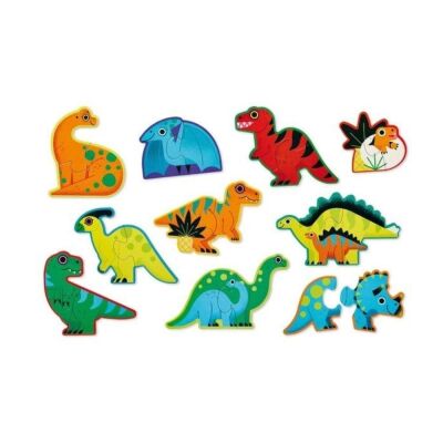 Crocodile Creek İlerleyen Puzzle Dinozorlar - 2