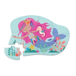 Crocodile Creek Mini Puzzle 12 Parça Mermaid Dreams - 2