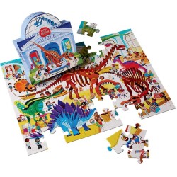 Crocodile Creek Müzede Bir Gün Puzzle Dinazor 48 Parça - 2