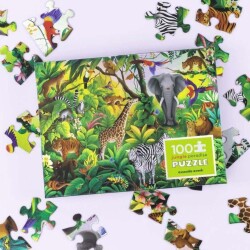 Crocodile Creek Puzzle 100 Parça Orman Cenneti - 4