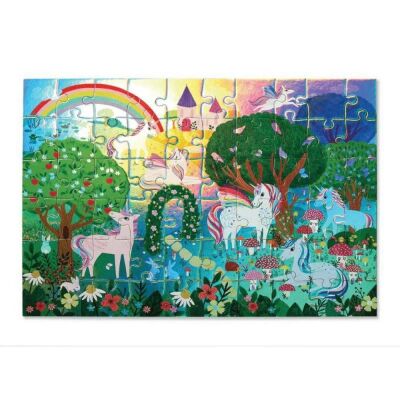 Crocodile Creek Puzzle 60 Parça Işıldayan Unicorn - 2