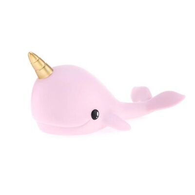 Dhink Narwhal Pembe Gece Lambası