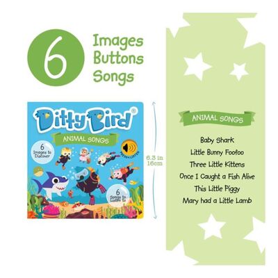 Ditty Bird Animal Songs Sesli Kitap