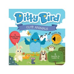 Ditty Bird Cute Animals Sesli Kitap - Thumbnail