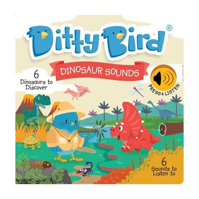 Ditty Bird Dinosaur Sounds Sesli Kitap - 1