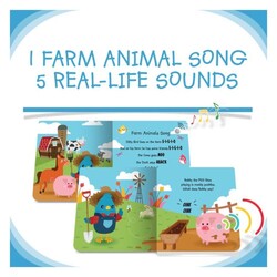 Ditty Bird Farm Animal Sounds Seski Kitap - Thumbnail