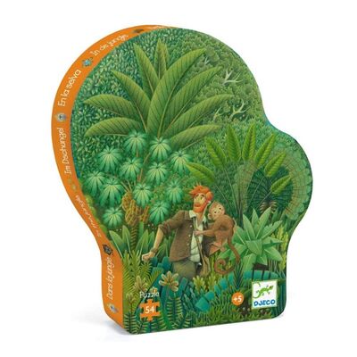 Djeco Dekoratif Puzzle In the Jungle 54 Parça