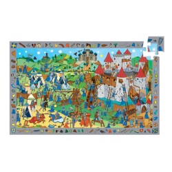 Djeco Klasik Puzzle 54 Parça Knights - 2