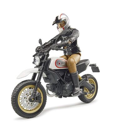 Ducati Scrambler Desert Motorsiklet ve Sürücüsü