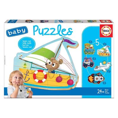 Educa İlerleyen Puzzle Taşıtlar 2 Yaş Üzeri