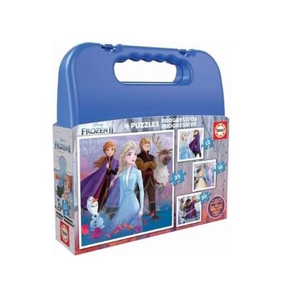 Educa Maleta Progressive Frozen 2 Çanta Puzzle