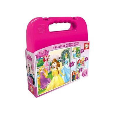 Educa Progresive Disney Princess Çanta Puzzle