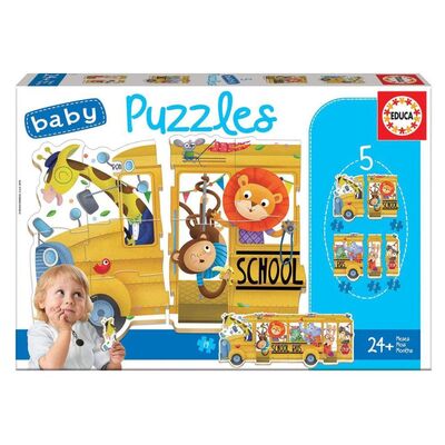 Educa Puzzle Animals School 2 Yaş Üzeri