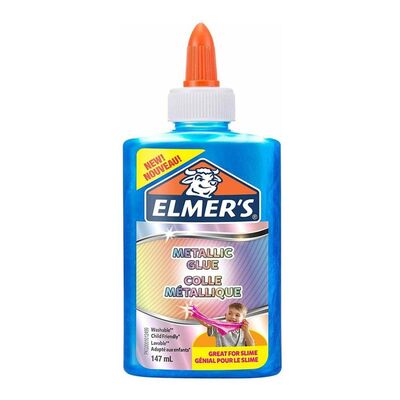 Elmers Metalik Yapıştırıcı Mavi 147 ML - 1