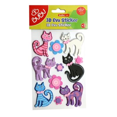 Eva Sticker Kediler - 1