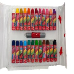 Faber Castell Plastik Çantalı Pastel Boya 24 Renk 5281 - Thumbnail